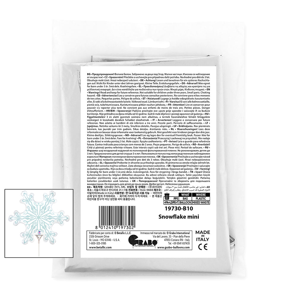 Snowflake mini Single Pack - Grabo Foil
