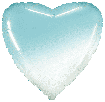 Heart - Blue Gradient Regular 18