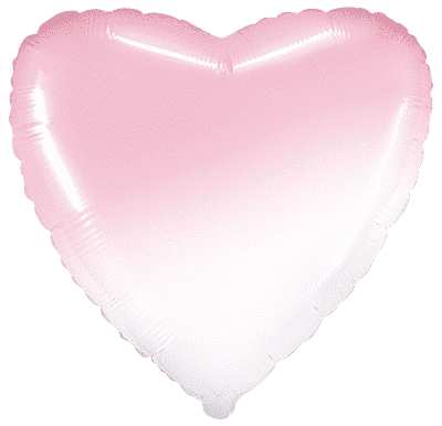 Heart - Pink Gradient Regular 18" Single Pack  - Flexmetal