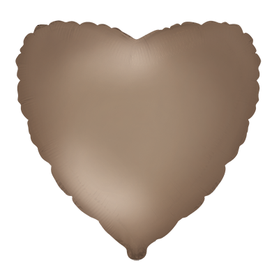 Heart - Gold Starlight Matte 18