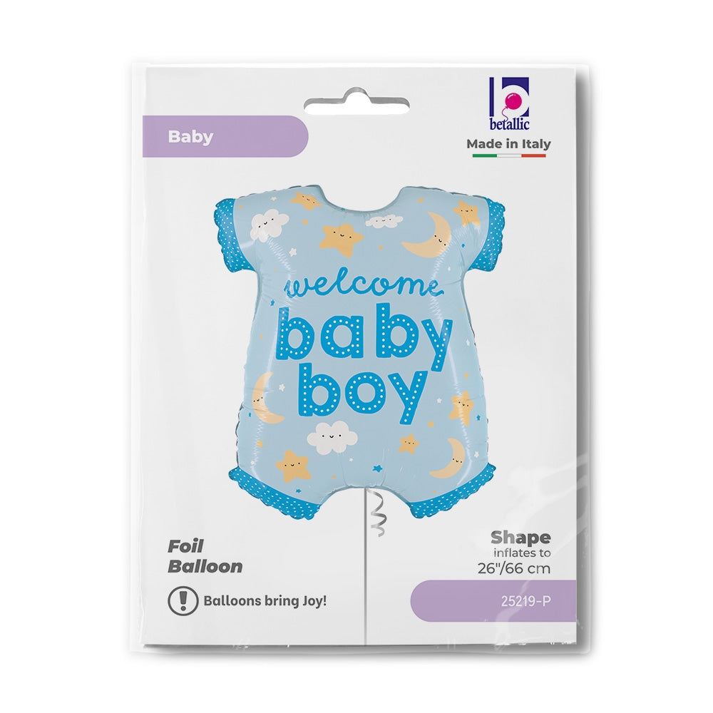 Baby Boy Onesie Single Pack - Grabo Foil