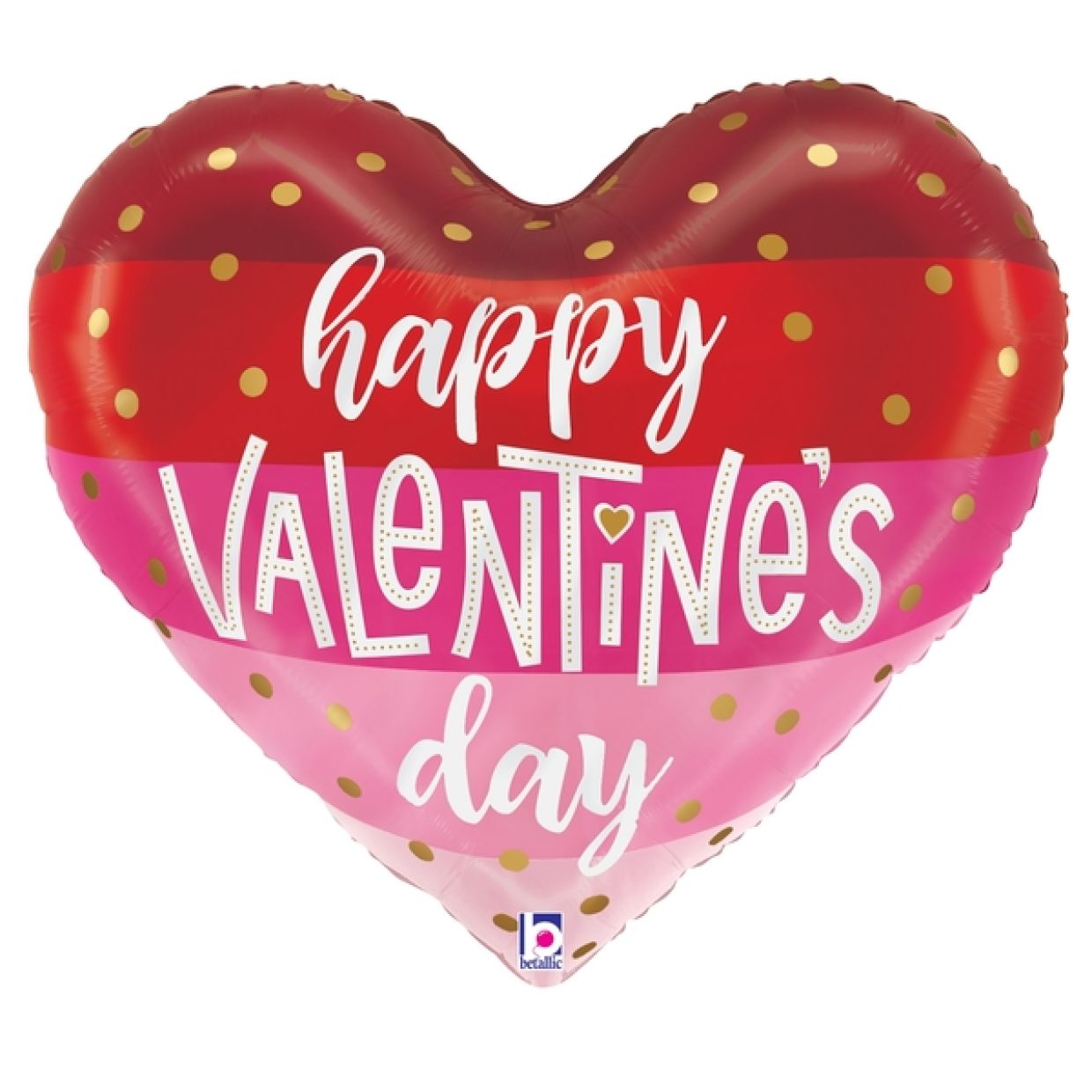 Satin Stripes Valentine Heart Single Pack - Grabo Foil