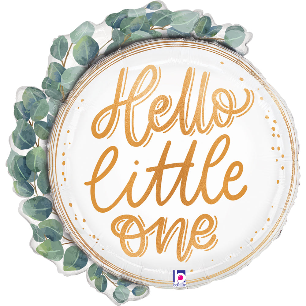 Hello Baby Eucalyptus Wreath Single Pack - Grabo Foil (Copy)
