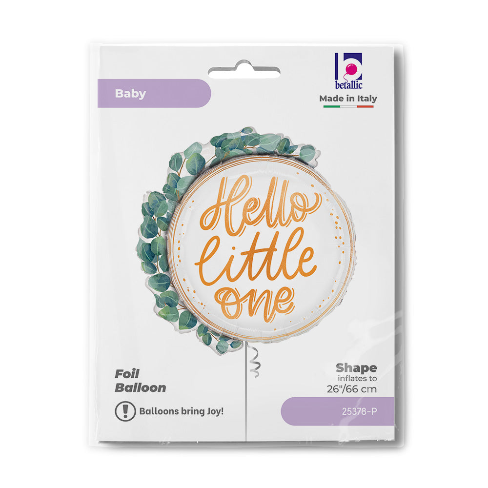 Hello Baby Eucalyptus Wreath Single Pack - Grabo Foil (Copy)
