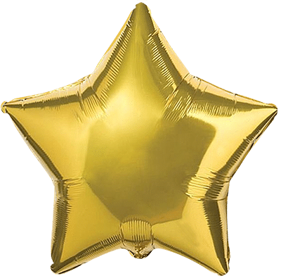 Heart Gold Star Regular 18