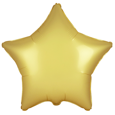 Star Gold Pastel Satin Regular 18