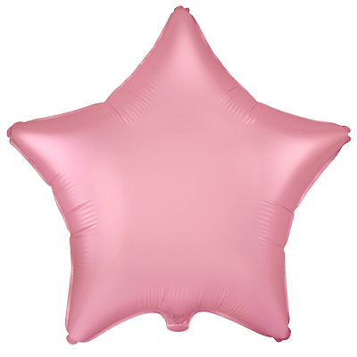 Star Pink Pastel Satin Regular 18
