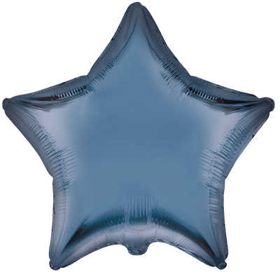 Star Satin Steel Blue 18" Single Pack  - Flexmetal