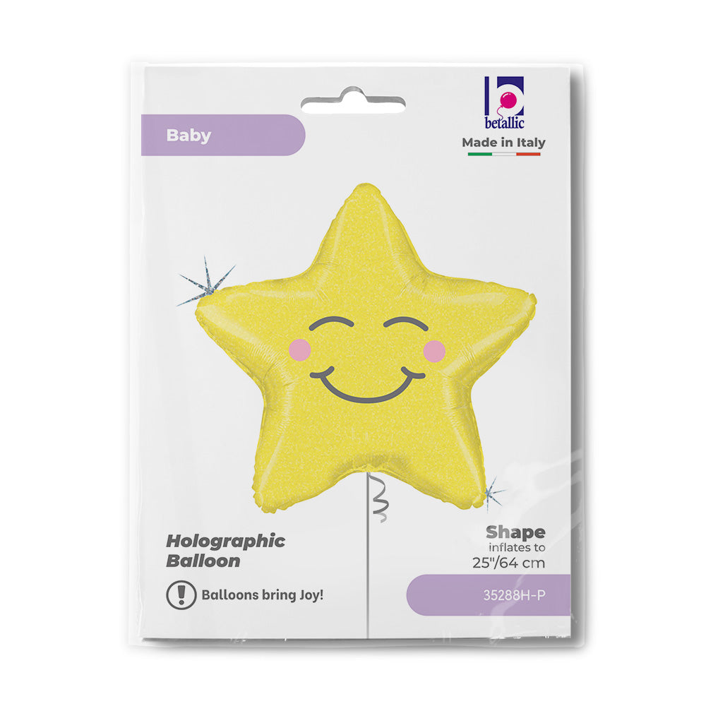 Chubby Star Holog. 26" Single Pack - Grabo Foil