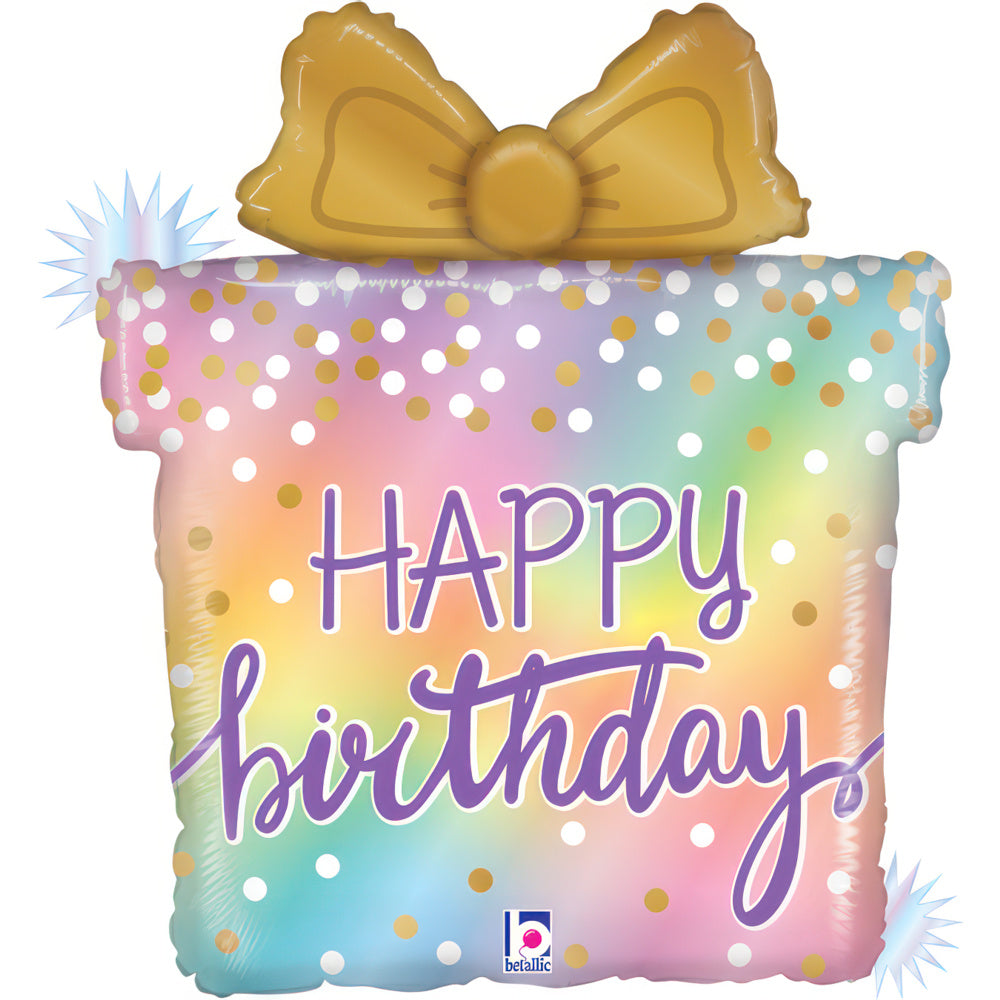 Opal Birthday Present Rainbow Holographic Single Pack - Grabo Foil