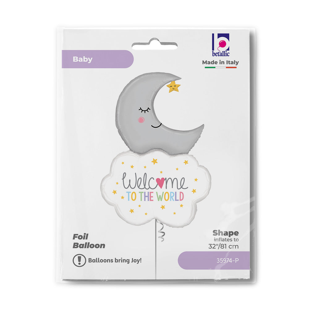 Welcome Baby Moon - Single Pack - Grabo Foil