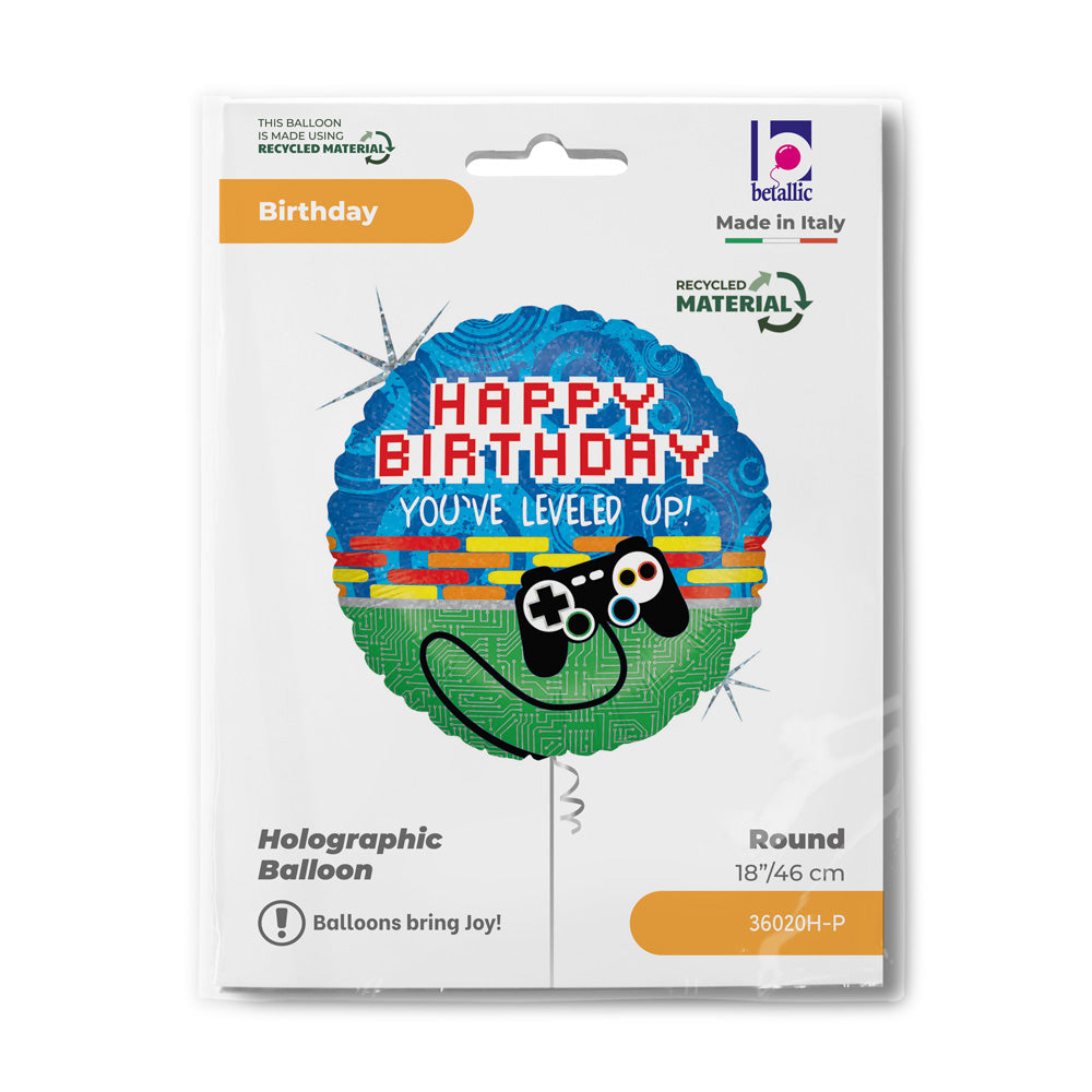 R18 Game Controller Birthday Single Pack - Grabo Foil