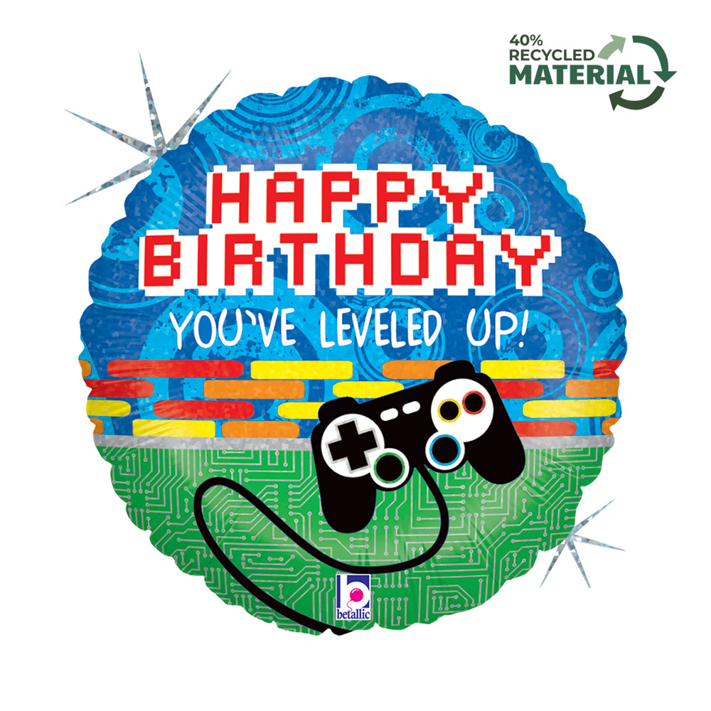 R18 Game Controller Birthday Single Pack - Grabo Foil