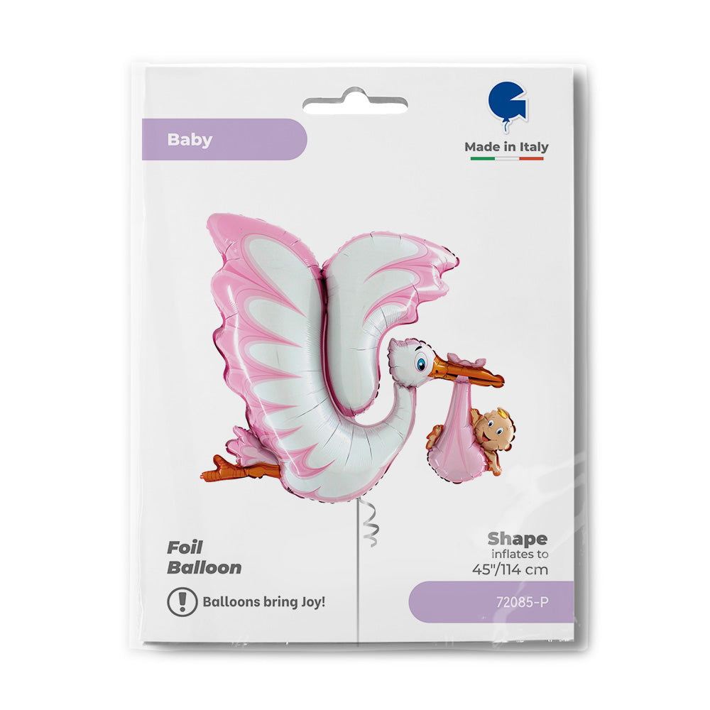 Cicogna Rosa 53" Single Pack - Grabo Foil