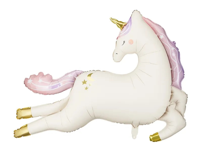 Unicorn, 113x83 cm, mix - Foil Balloon - Party Deco