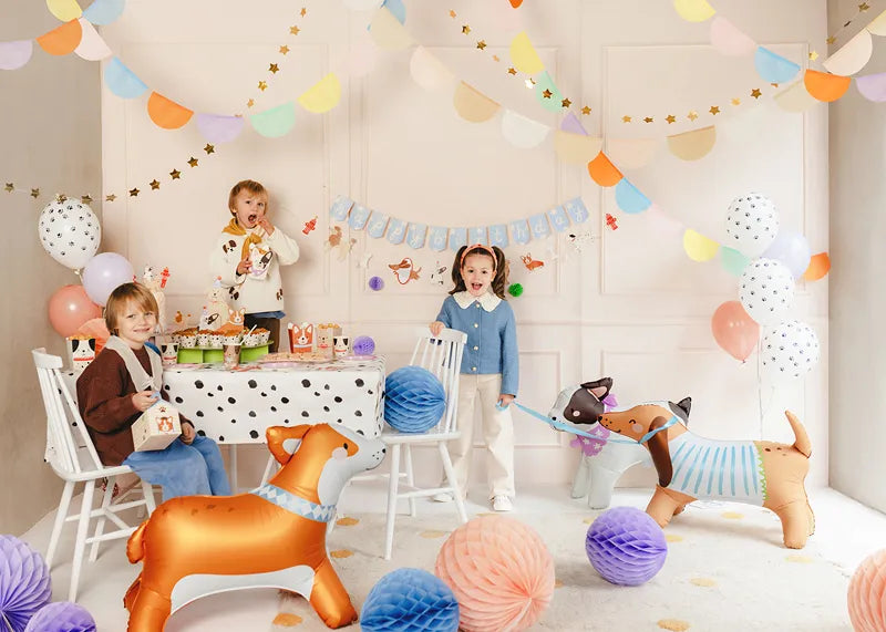 Dachshund Standing 89x58 cm, mix - Foil Balloon - Party Deco