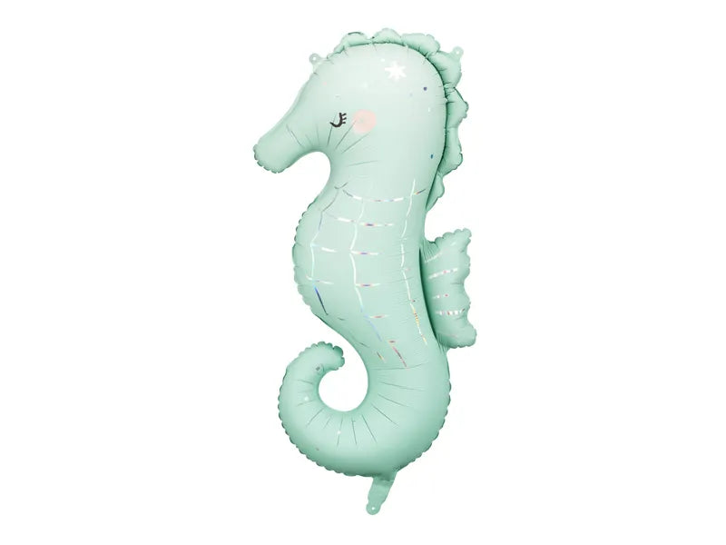 Seahorse, 47x98 cm, mix  - Foil Balloon - Party Deco