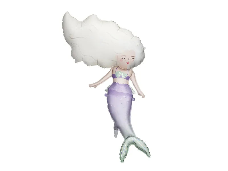 Mermaid, 67x110 cm, mix - Foil Balloon - Party Deco