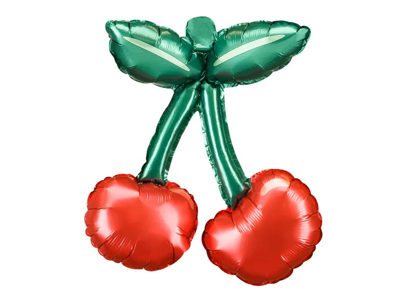 Cherries for Garlands Foil Balloons (3pcs) 28x31 cm, mix - Party Deco