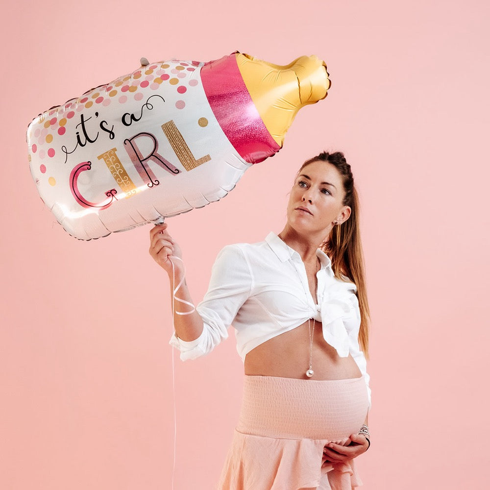 
                      
                        Confetti Baby Bottle Girl Single Pack - Grabo Foil
                      
                    