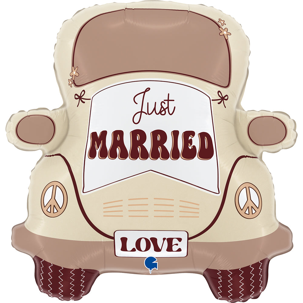 Wedding Hippie Car Single Pack - Grabo Foil