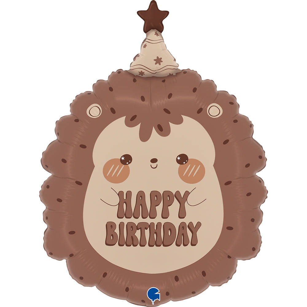 Sweet Hedgehog Birthday Single Pack - Grabo Foil