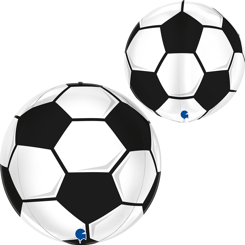 Globe 15inc Soccer Ball 4D Single Pack - Grabo Foil