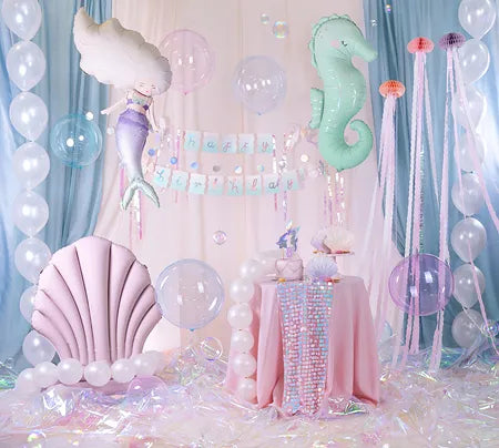 Mermaid, 67x110 cm, mix - Foil Balloon - Party Deco