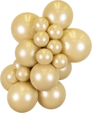 Aura Antique Gold Kalisan balloon cluster