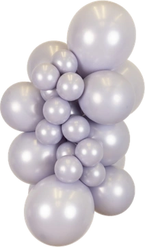 Aura Lavender Fog Kalisan balloon cluster