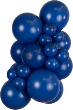 Standard Dark Blue Kalisan balloon cluster