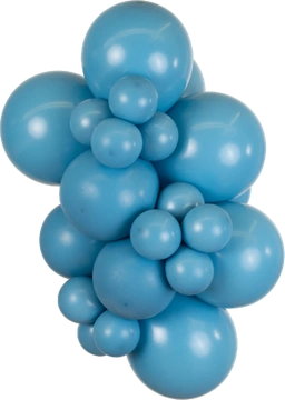 Retro Deep Blue Kalisan balloon cluster