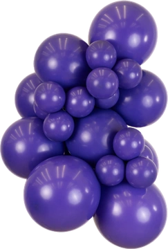 Standard Violet Kalisan balloon cluster