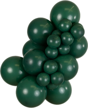 Official inflated Kalisan Standard Dark Green balloon preview