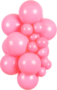 Official inflated Kalisan Standard Queen Pink balloon preview